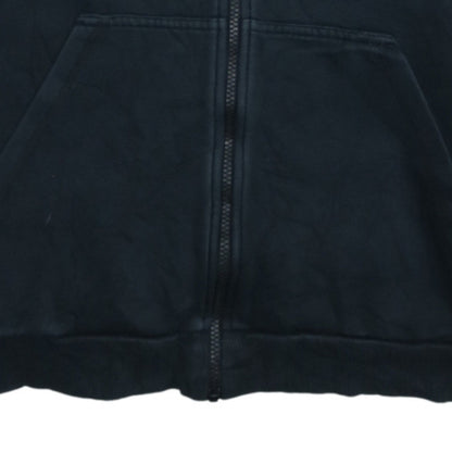 Adidas Unisex Kids Black Full Zip Hoodie 15-16 Years Fleece Hooded Sweatshirt
