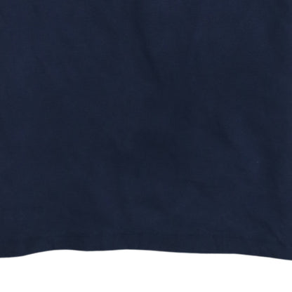 Lacoste Men's Navy Blue Regular Fit Cotton Crew Neck T-Shirt XS