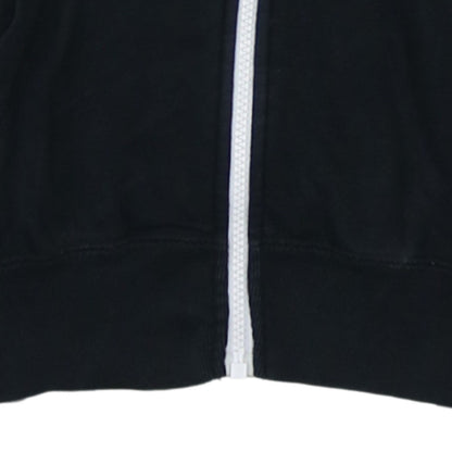 Nike Womens Black Full Zip Hoodie Size M Hooded Sweatshirt