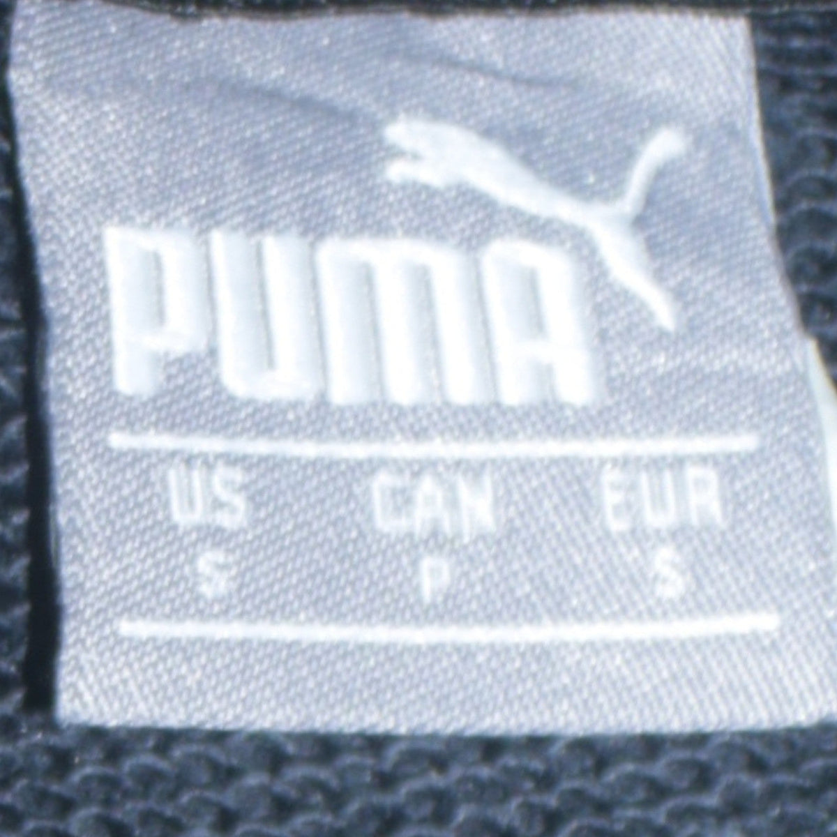 PUMA Womens Black Pullover Hoodie Small Logo Print Casual