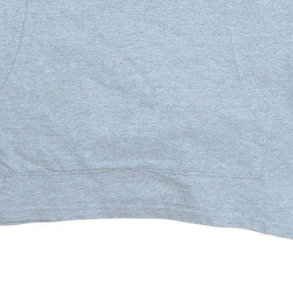 Champion Women’s Grey Pullover Hoodie L Logo Print Casual