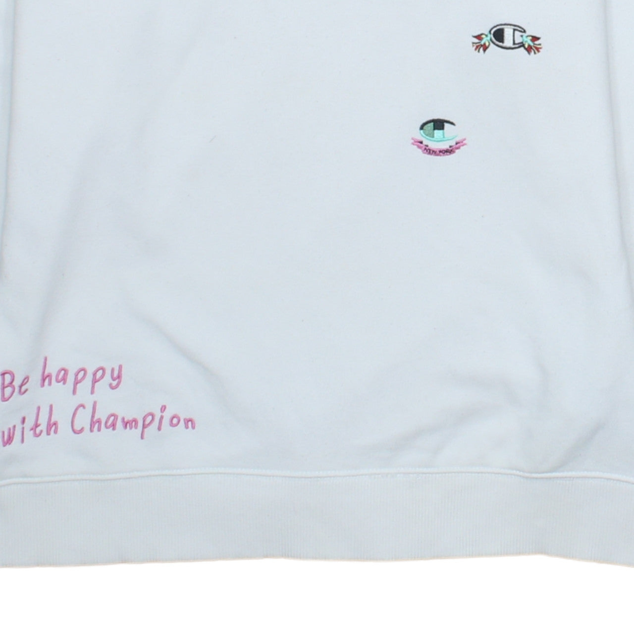 Champion Girls White Pullover Hoodie 15-16 Years Logo Graphic Hooded Sweatshirt