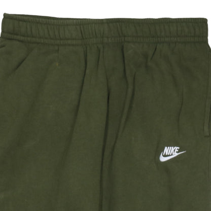 Nike Men's Green Jogger Sweatpants M Regular Fit Fleece