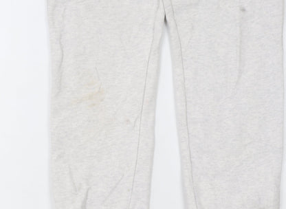 Ellesse Girls Grey Jogger Sweatpants 12-13 Years Cotton Blend