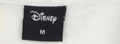 Disney Women's White Mickey Mouse Authentic Sweatshirt Size M