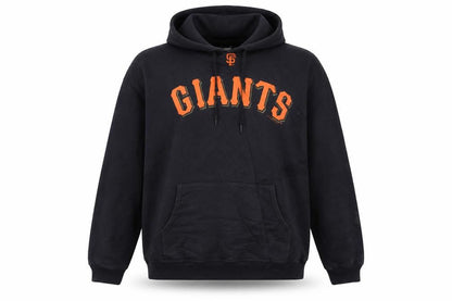 Genuine Merchandise Men's Black XL Pullover Hoodie with Giants Logo