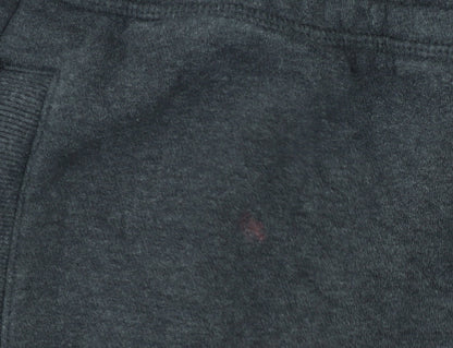Puma Men's Black XL Fleece Lined Sweatpants Joggers