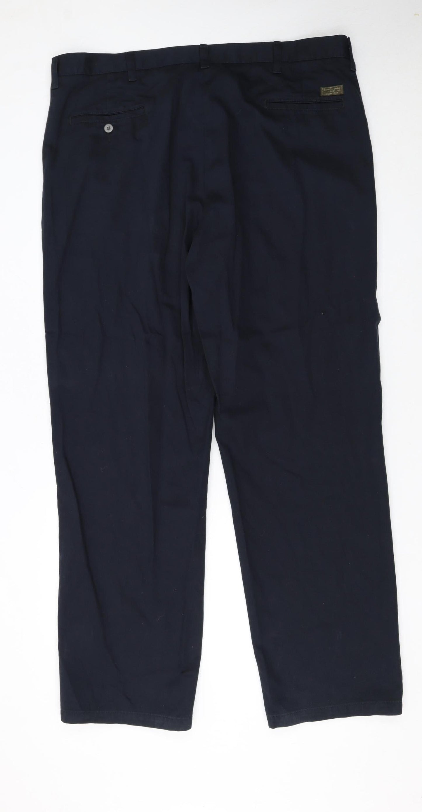Mens UK Size 2XL Lee Regular Fit Chino Blue Trousers