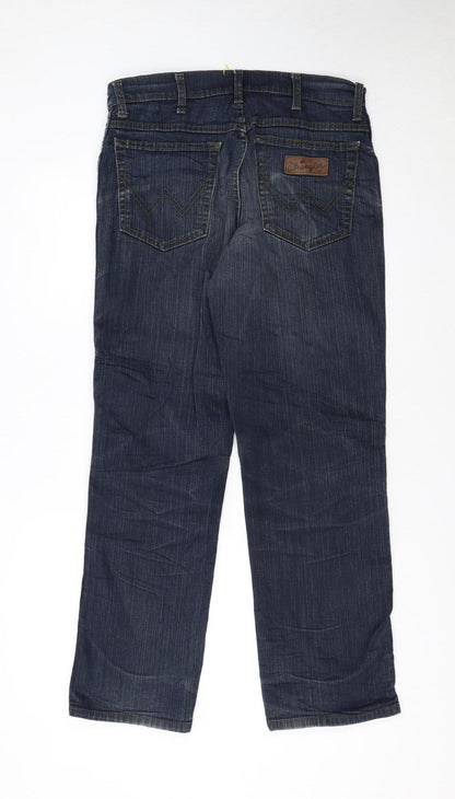 Wrangler Men’s Blue Texas Stretch Straight Jeans W31 L30