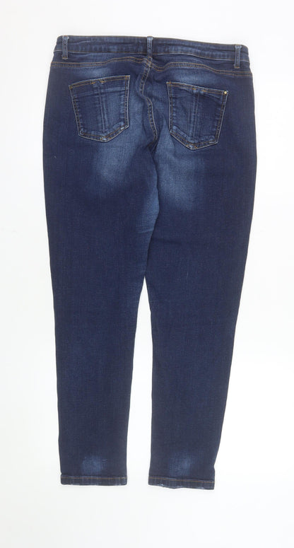 DP Denim Womens Blue Size 14S Skinny Jeans Classic Fit