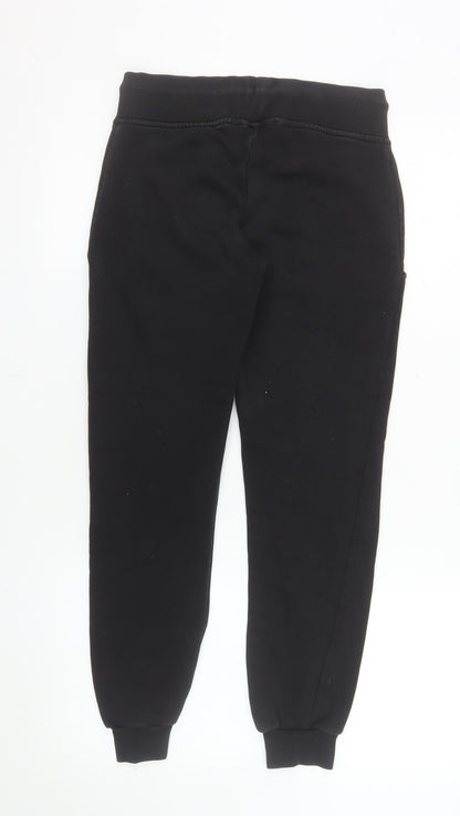 Very Women's Black Jogger Trousers Size 8 Comfortable Activewear