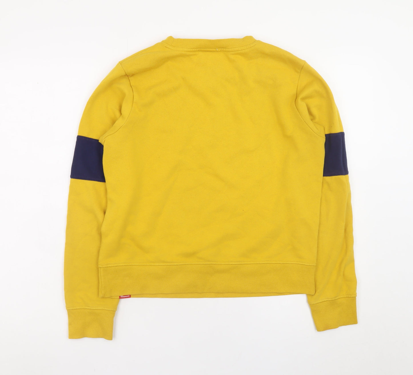 New Balance Women's Yellow Crew Neck Pullover Sweatshirt M