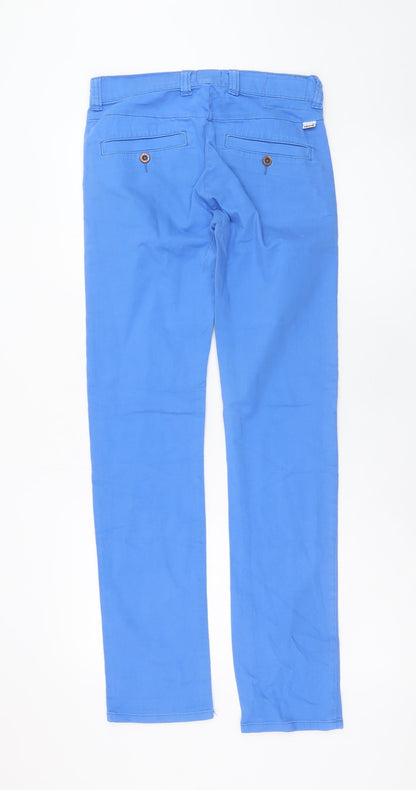 Levi’s Women Blue Straight Regular Fit Stretch Jeans Size 14