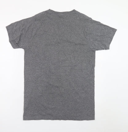 Jack of All Trades Men’s Grey Guardians of the Galaxy Rocket T-Shirt M