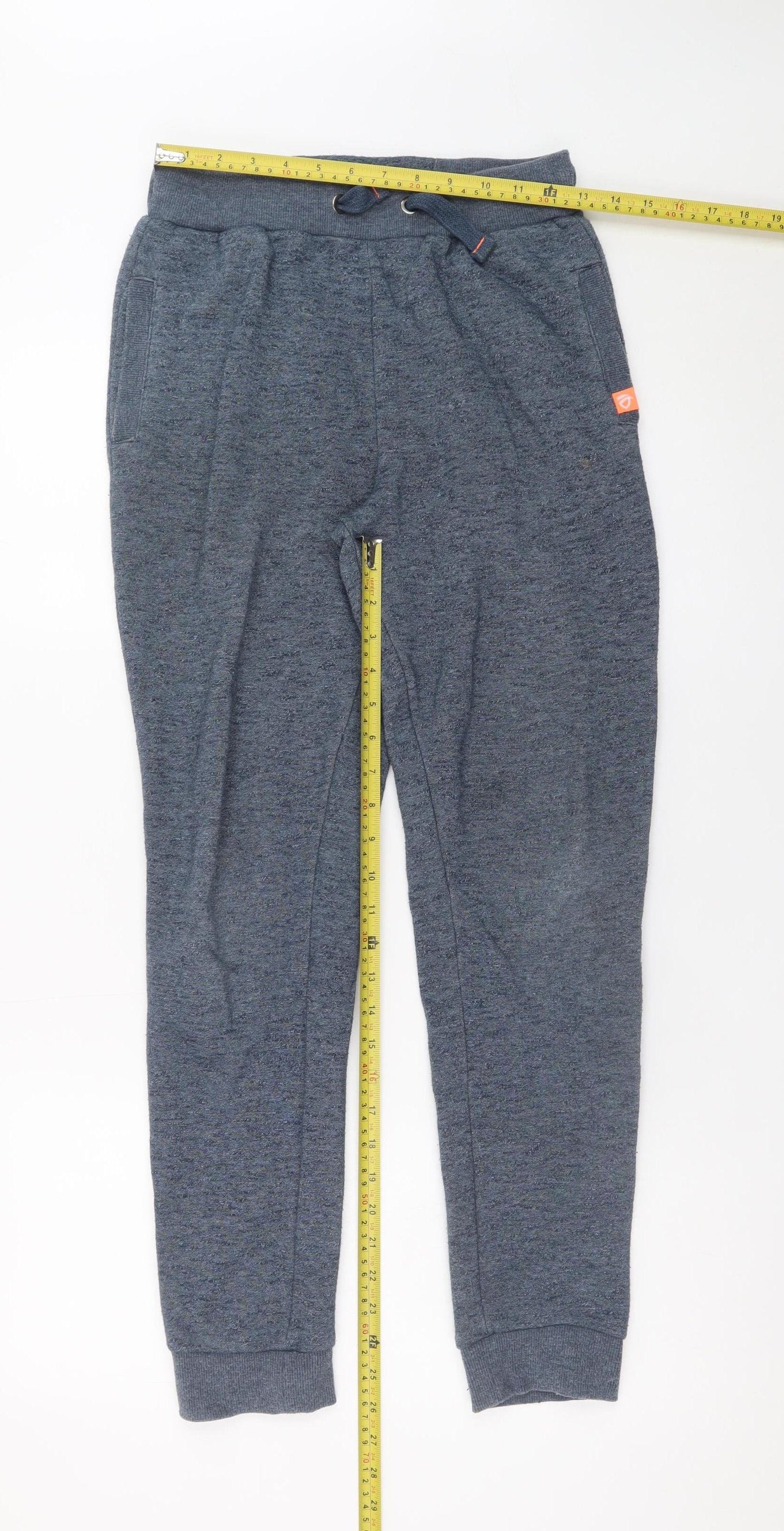 St. Bernard for Dunnes Stores Men's Grey Jogger Trousers 28in Regular Fit