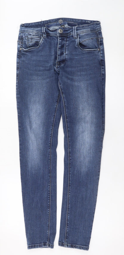 EJ DNM Men's Blue Slim Fit Stretch Denim Jeans Size 30R