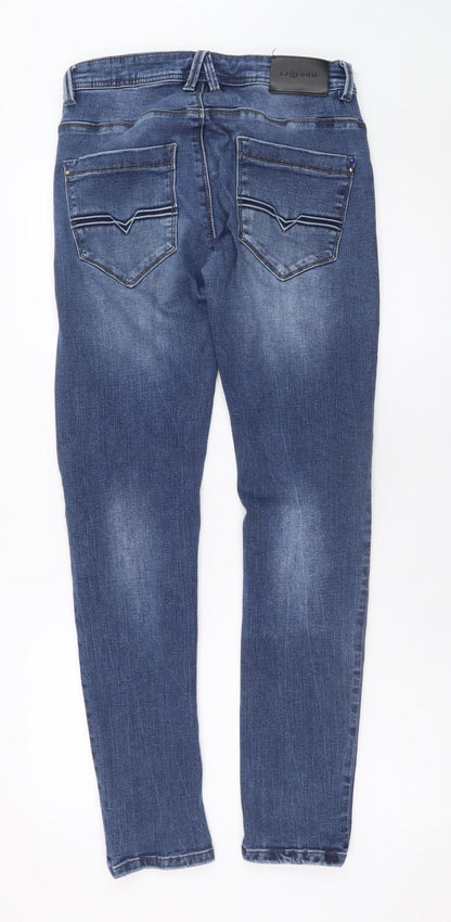 EJ DNM Men's Blue Slim Fit Stretch Denim Jeans Size 30R