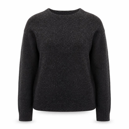 Vero Moda Women Brown Wool Alpaca Crew Neck Jumper Size 12