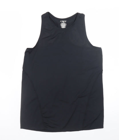 Primark Women’s Black XS Racerback Tank Top Lightweight Gym Activewear