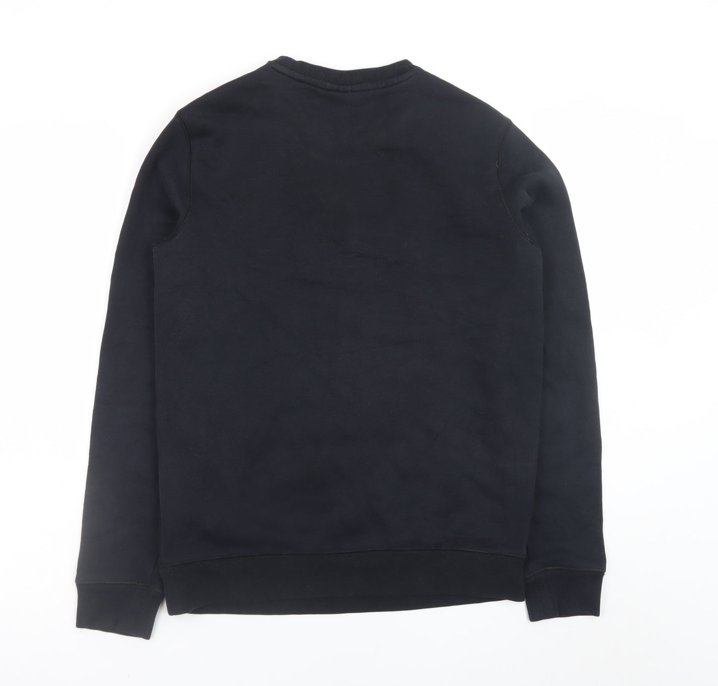 Emporio Armani Men's Black Pullover Sweatshirt M Classic Crew Neck