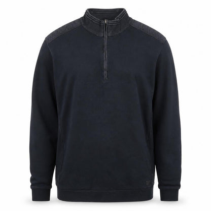 Hugo Boss Men's Black XL 1/2 Zip Pullover Sweatshirt