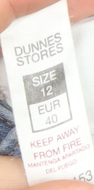 Dunnes Stores Women Blue Skinny Stretch Jeans Size 12