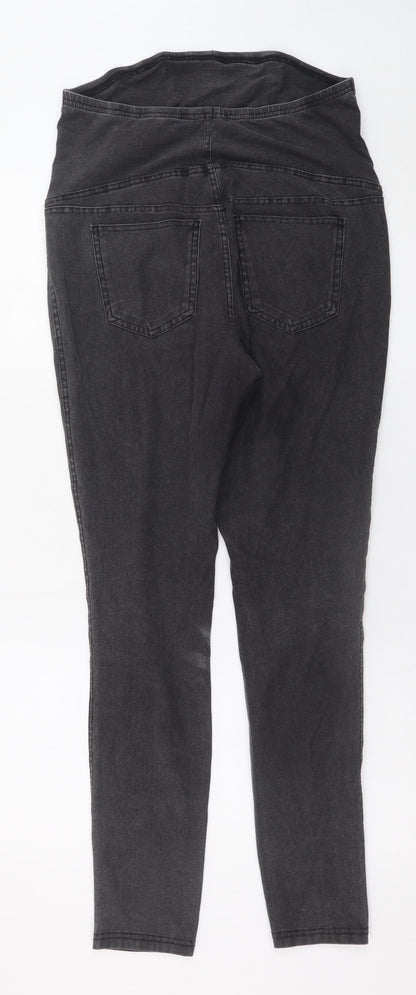 H&M MAMA Women's Black Maternity Skinny Jeans Size M