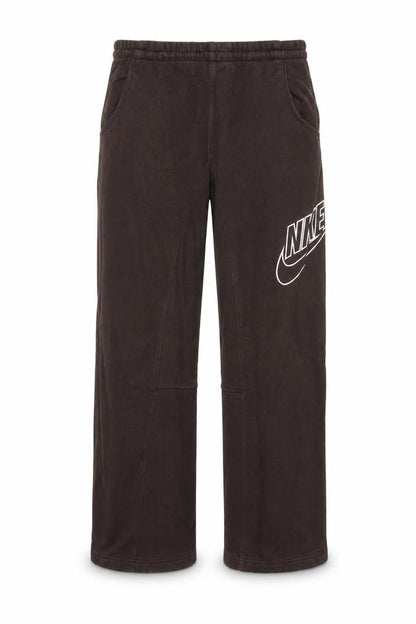 Nike Women's Brown Sweatpants Size M Regular Fit Fleece Joggers