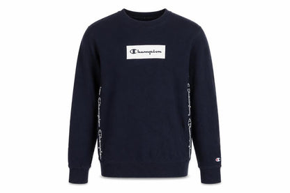 Champion Men's Blue XS Pullover Sweatshirt Crew Neck Logo Sportswear
