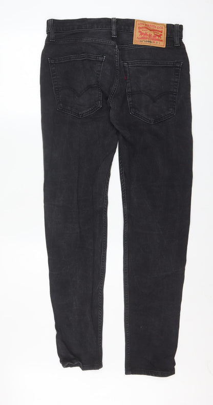 Levi’s 512 Lo-Ball Mens Black Slim Fit Jeans W32 L32
