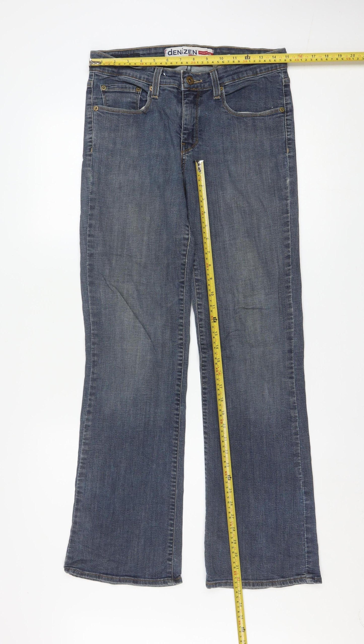 Denizen from Levi's Women's Blue Bootcut Stretch Jeans Size 10
