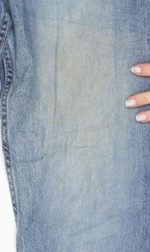 Lee Men's Blue Slim Fit Straight Leg Jeans 36W 29L