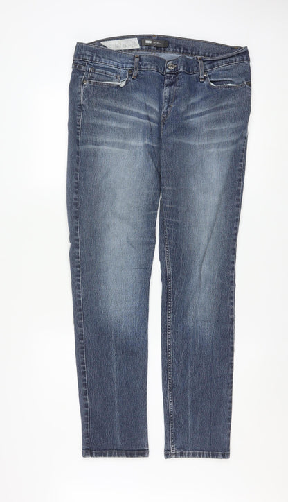 Levi's Men's Blue Straight Fit Denim Jeans W32 L32