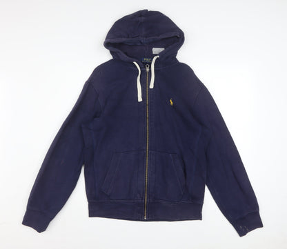 Polo Ralph Lauren Men’s Blue Full Zip Hoodie M Regular Fit