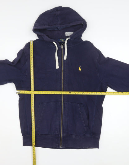 Polo Ralph Lauren Men’s Blue Full Zip Hoodie M Regular Fit