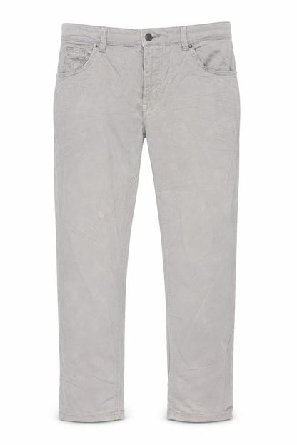 Hugo Boss Men's Grey Regular Fit Chino Trousers 34W 34L