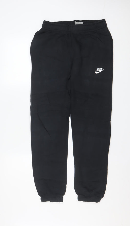 Nike Men's Black XS Jogger Sweatpants French Terry Cotton Blend