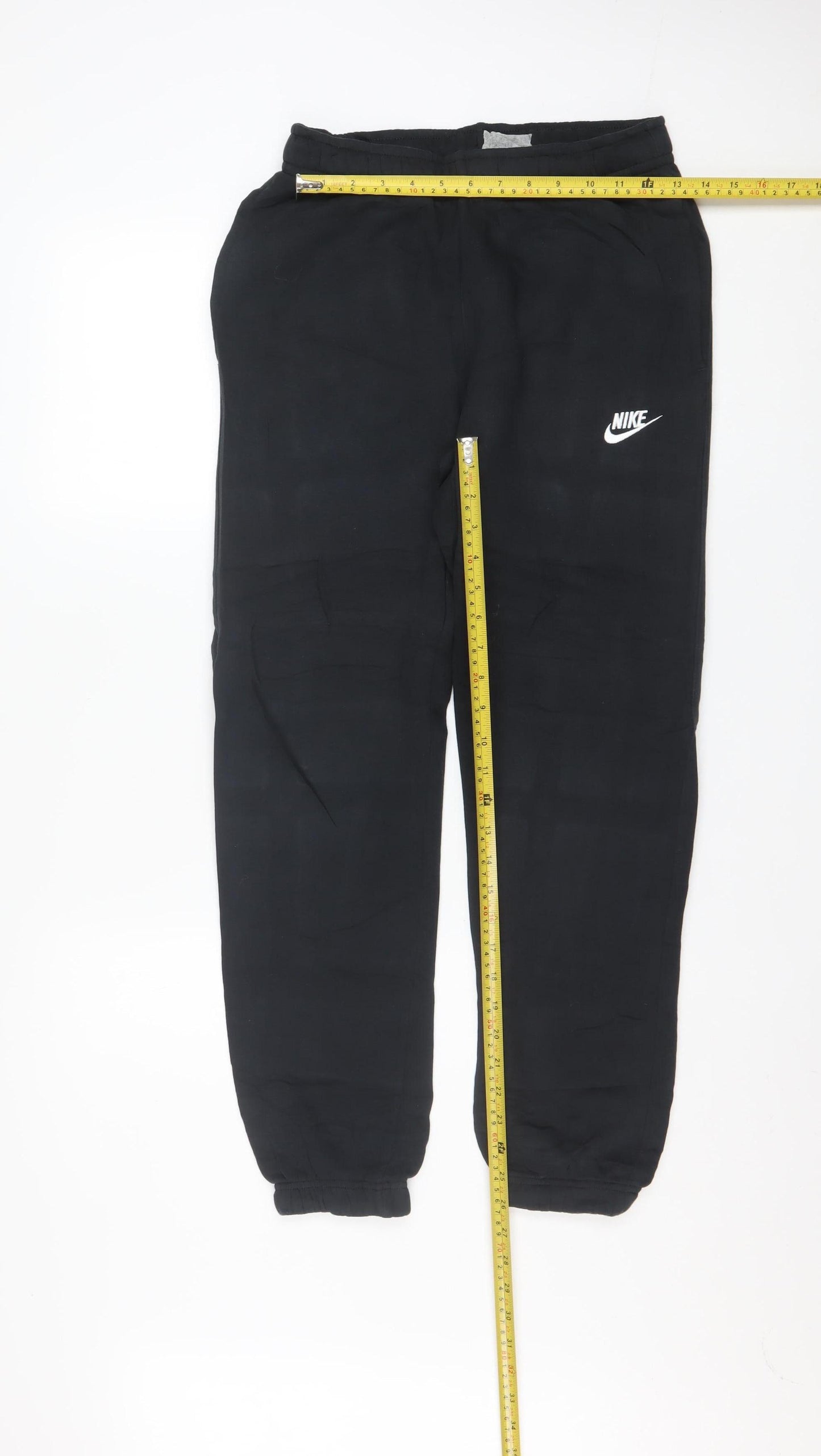 Nike Men's Black XS Jogger Sweatpants French Terry Cotton Blend