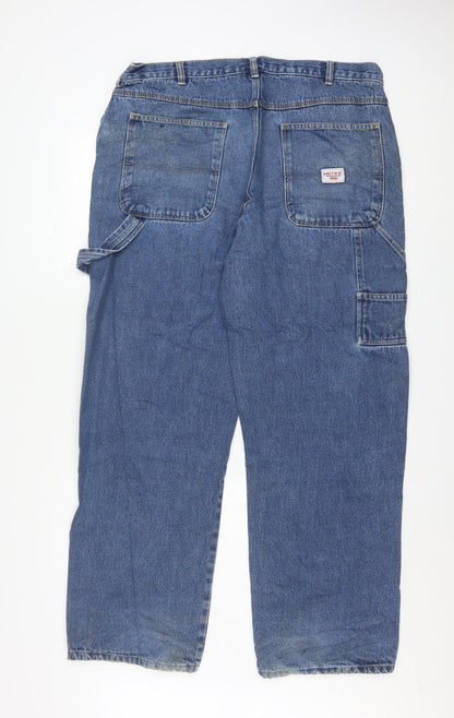 Smith's Workwear Men's Blue Straight Denim Jeans 38x34