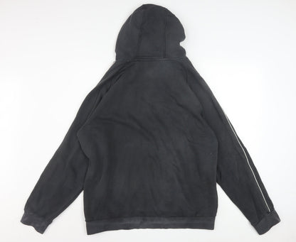 Adidas Men's Black Pullover Hoodie XL Fleece Sportswear