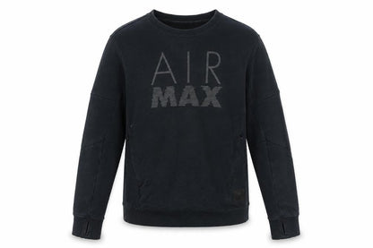 Nike Men's Black Air Max Crew Neck Pullover Sweatshirt Size S