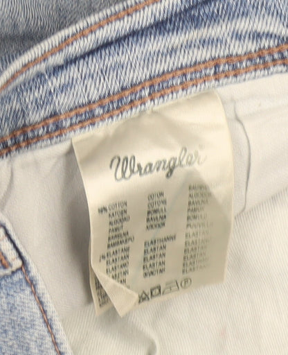 Wrangler Mens Blue Regular Fit Straight Jeans W38 L34