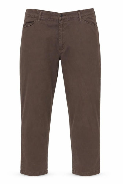 Lee Mens Brown Chino Trousers 24W Medium Cotton Blend