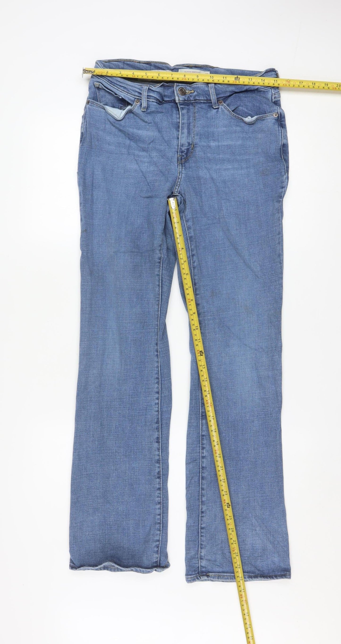 Levi Strauss Women's Blue Bootcut Jeans Size 10 Classic Fit