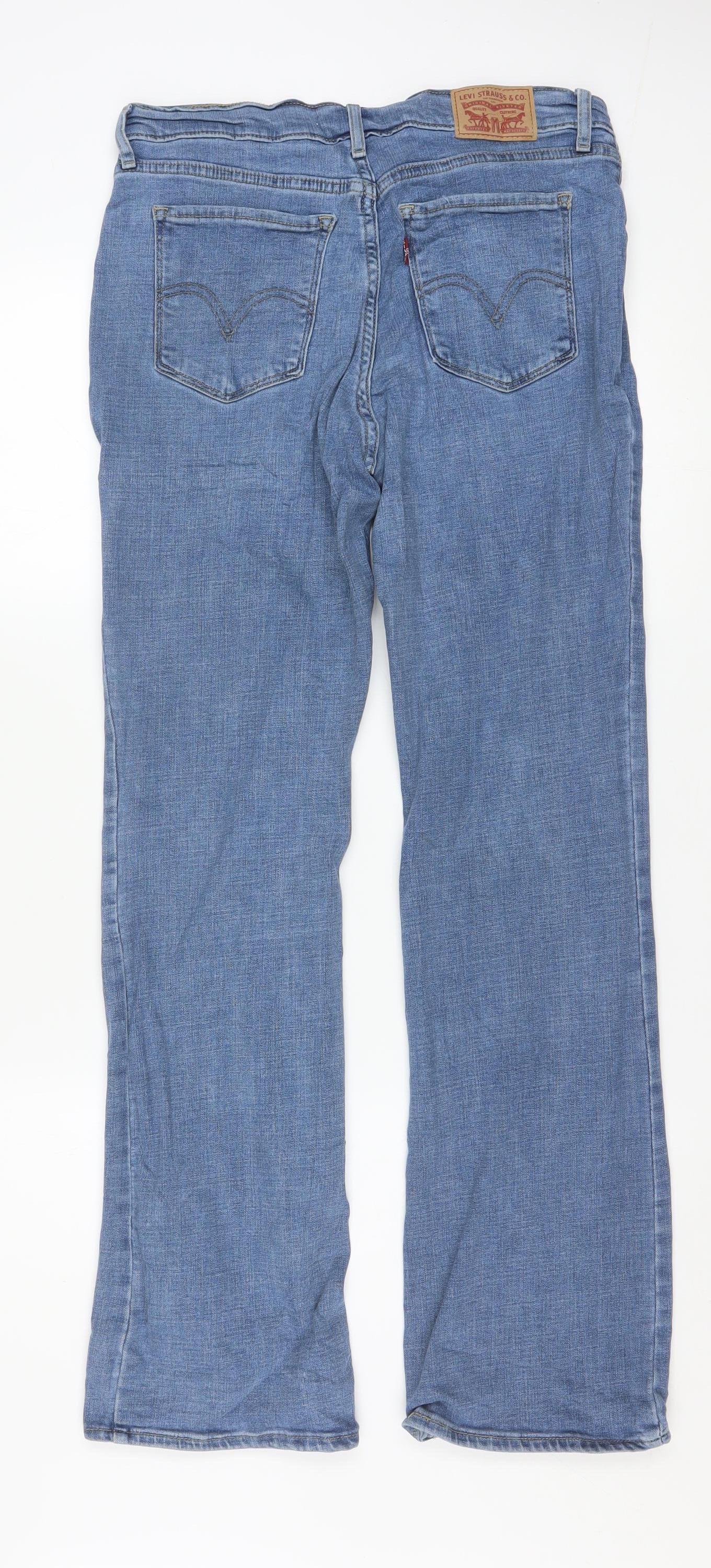 Levi Strauss Women's Blue Bootcut Jeans Size 10 Classic Fit