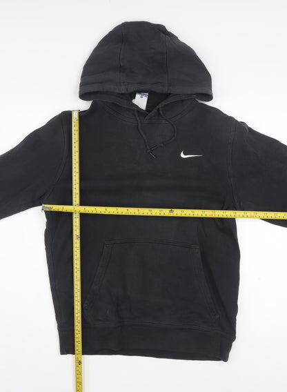 Nike Men's Black Pullover Hoodie Small Regular Fit Fleece