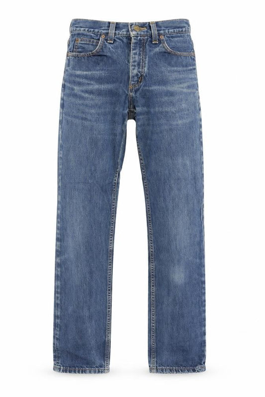 Lee Men's Blue Straight Leg Denim Jeans 29W 33L Cotton