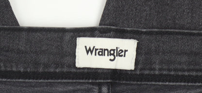 Wrangler Men’s Black Texas Straight Denim Jeans W40 L36 Regular Fit