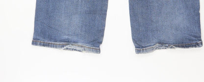 Wrangler Men's Blue Straight Leg Texas Stretch Jeans W34 L30