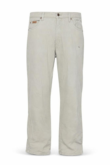 Wrangler Men's Beige Texas Chino Trousers W34 L30 Cotton Stretch